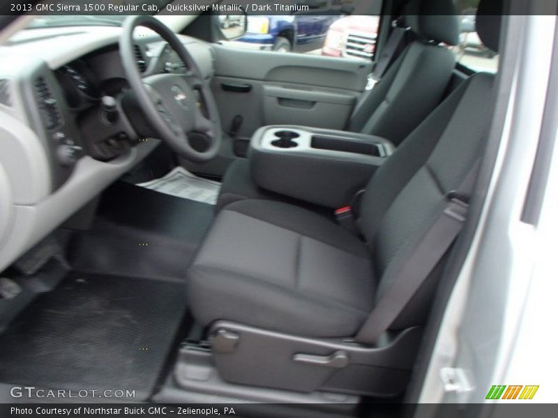 Quicksilver Metallic / Dark Titanium 2013 GMC Sierra 1500 Regular Cab