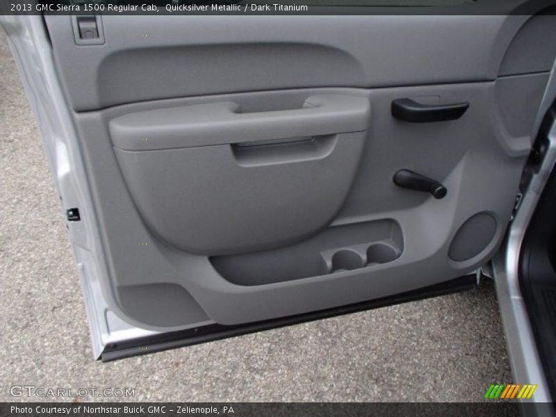 Quicksilver Metallic / Dark Titanium 2013 GMC Sierra 1500 Regular Cab