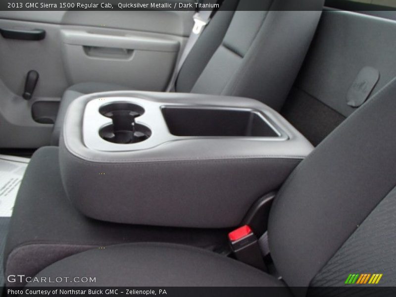 Quicksilver Metallic / Dark Titanium 2013 GMC Sierra 1500 Regular Cab