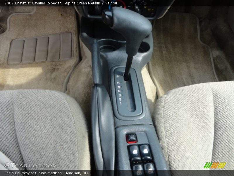  2002 Cavalier LS Sedan 4 Speed Automatic Shifter