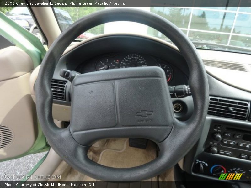  2002 Cavalier LS Sedan Steering Wheel