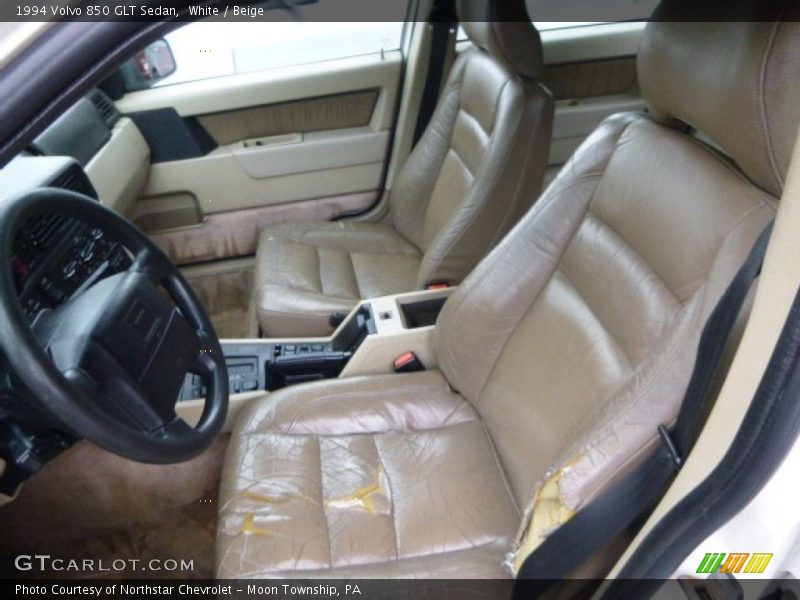 Front Seat of 1994 850 GLT Sedan
