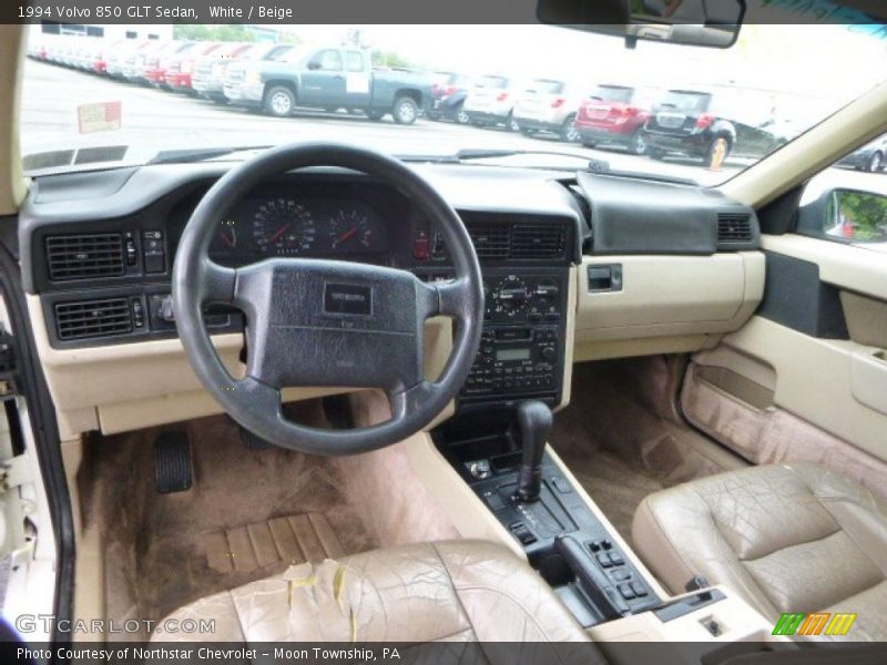 Beige Interior - 1994 850 GLT Sedan 