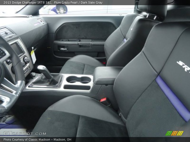 Front Seat of 2013 Challenger SRT8 392