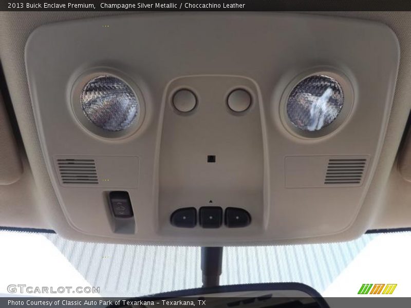 Champagne Silver Metallic / Choccachino Leather 2013 Buick Enclave Premium