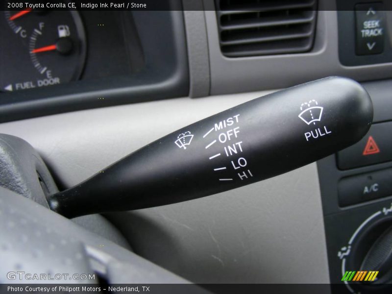 Indigo Ink Pearl / Stone 2008 Toyota Corolla CE