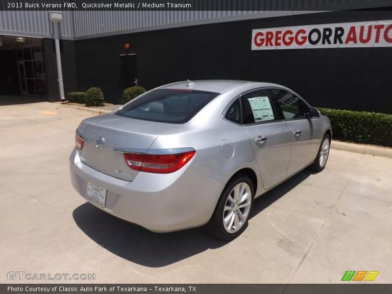 Quicksilver Metallic / Medium Titanium 2013 Buick Verano FWD