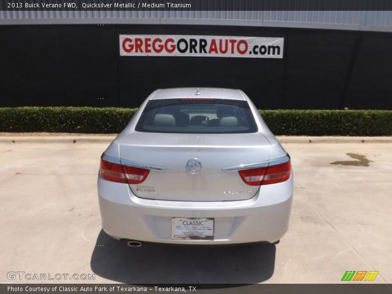 Quicksilver Metallic / Medium Titanium 2013 Buick Verano FWD