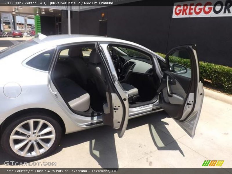 Quicksilver Metallic / Medium Titanium 2013 Buick Verano FWD