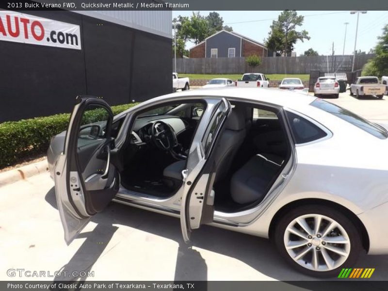 Quicksilver Metallic / Medium Titanium 2013 Buick Verano FWD