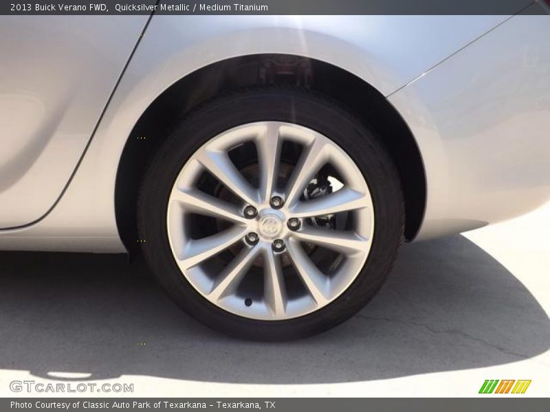 Quicksilver Metallic / Medium Titanium 2013 Buick Verano FWD