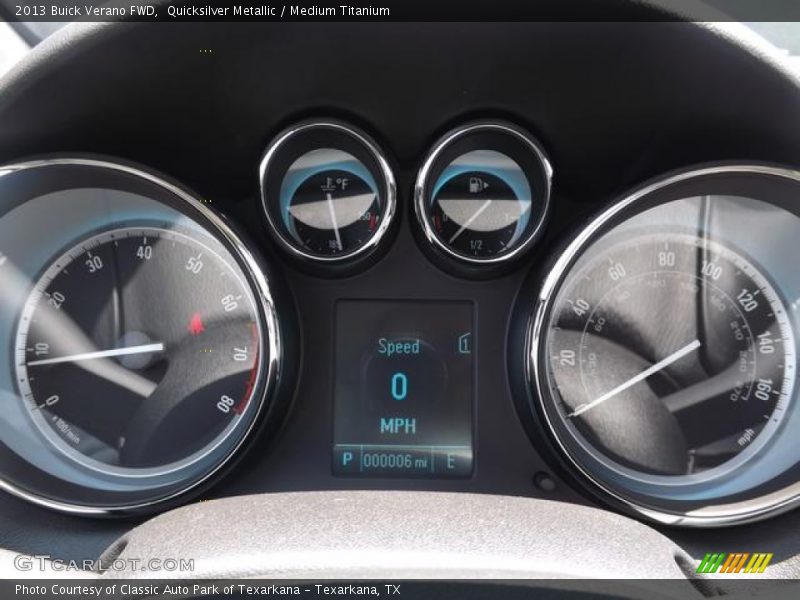 Quicksilver Metallic / Medium Titanium 2013 Buick Verano FWD