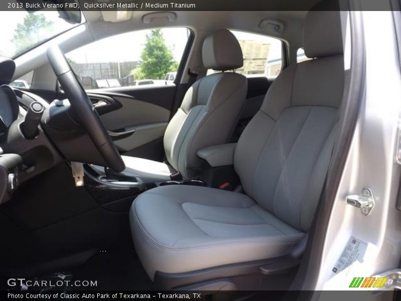 Quicksilver Metallic / Medium Titanium 2013 Buick Verano FWD