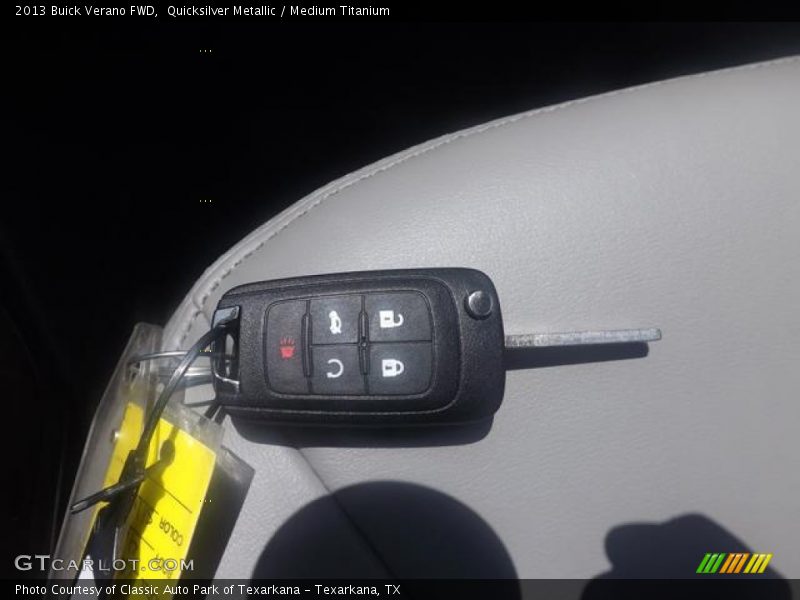 Quicksilver Metallic / Medium Titanium 2013 Buick Verano FWD