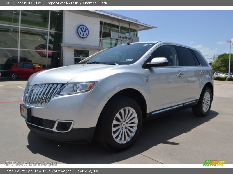 Ingot Silver Metallic / Charcoal Black 2012 Lincoln MKX FWD