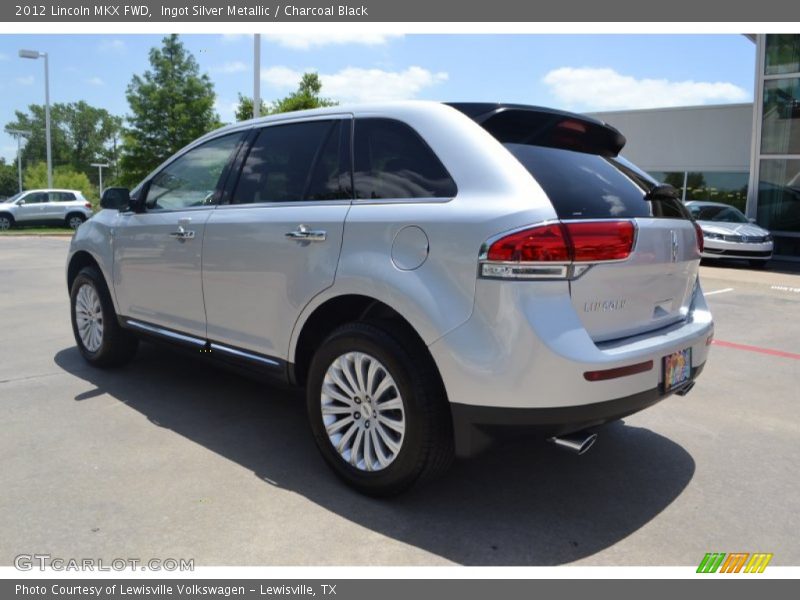 Ingot Silver Metallic / Charcoal Black 2012 Lincoln MKX FWD