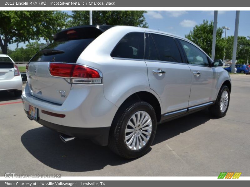 Ingot Silver Metallic / Charcoal Black 2012 Lincoln MKX FWD