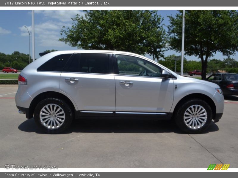 Ingot Silver Metallic / Charcoal Black 2012 Lincoln MKX FWD