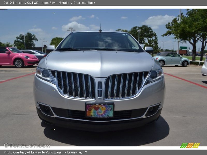 Ingot Silver Metallic / Charcoal Black 2012 Lincoln MKX FWD