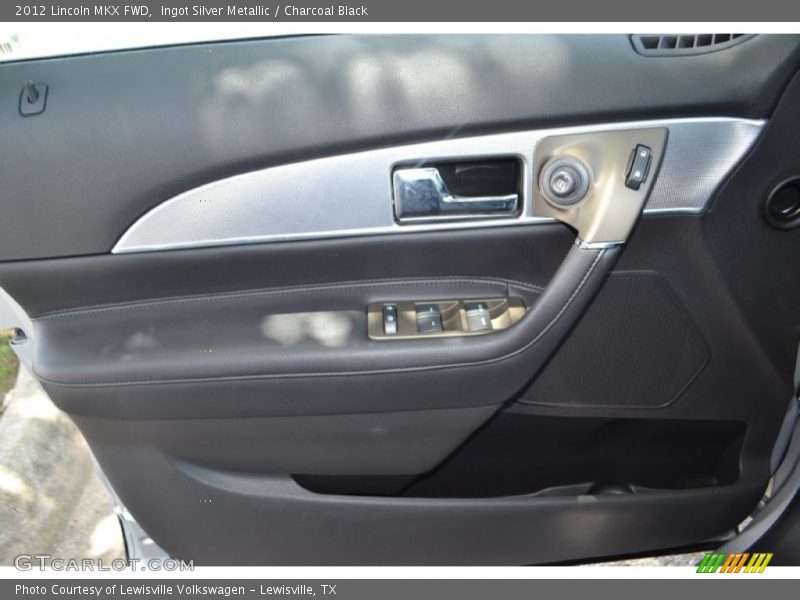 Ingot Silver Metallic / Charcoal Black 2012 Lincoln MKX FWD