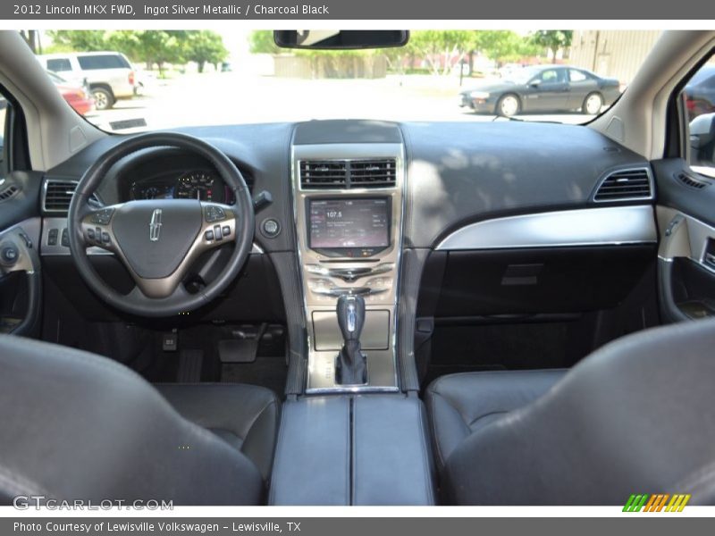 Ingot Silver Metallic / Charcoal Black 2012 Lincoln MKX FWD