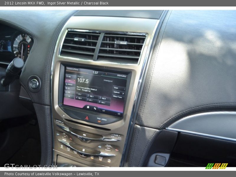 Ingot Silver Metallic / Charcoal Black 2012 Lincoln MKX FWD