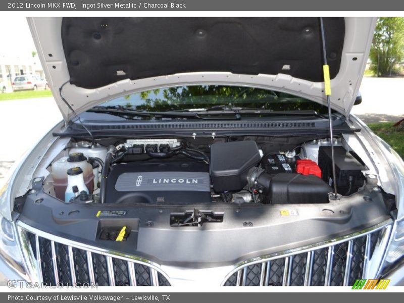 Ingot Silver Metallic / Charcoal Black 2012 Lincoln MKX FWD
