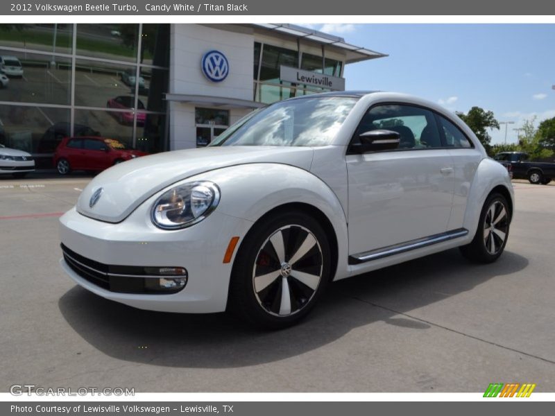 Candy White / Titan Black 2012 Volkswagen Beetle Turbo