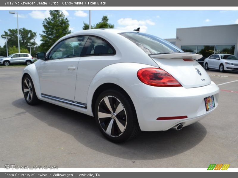 Candy White / Titan Black 2012 Volkswagen Beetle Turbo