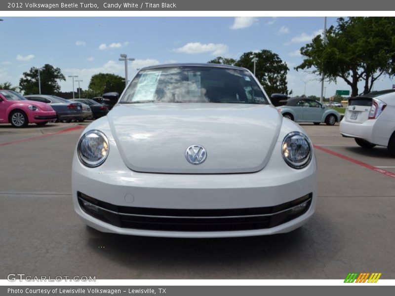 Candy White / Titan Black 2012 Volkswagen Beetle Turbo