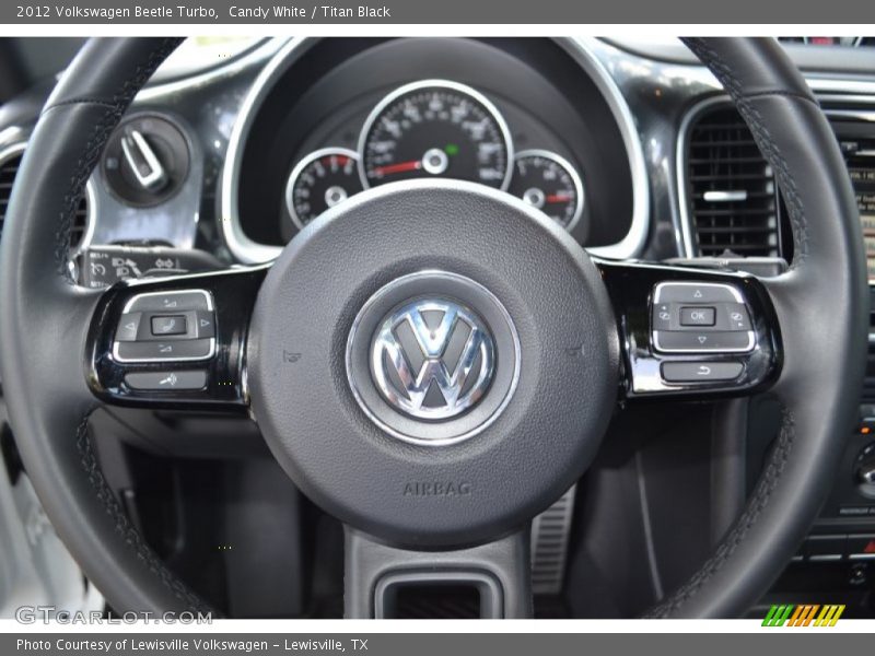 Candy White / Titan Black 2012 Volkswagen Beetle Turbo