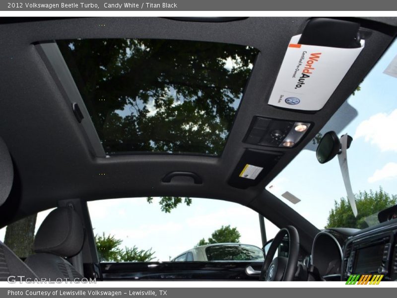 Candy White / Titan Black 2012 Volkswagen Beetle Turbo