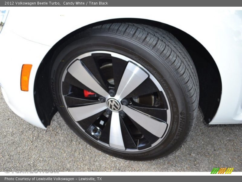 Candy White / Titan Black 2012 Volkswagen Beetle Turbo