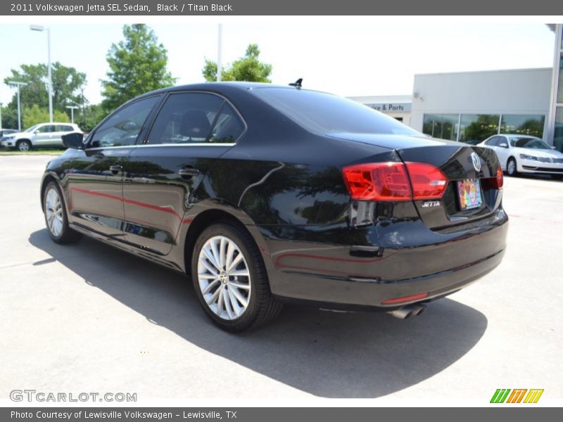 Black / Titan Black 2011 Volkswagen Jetta SEL Sedan