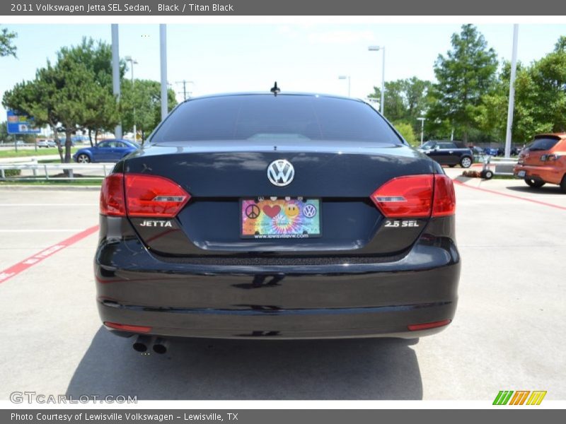 Black / Titan Black 2011 Volkswagen Jetta SEL Sedan