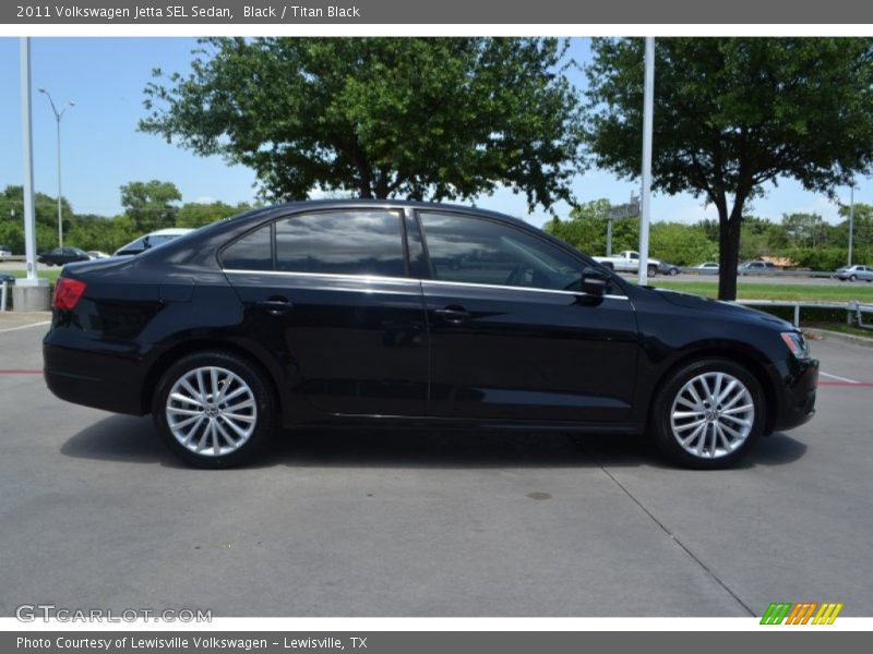 Black / Titan Black 2011 Volkswagen Jetta SEL Sedan