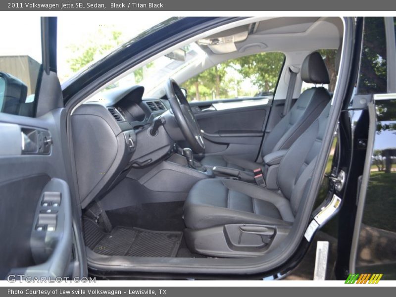 Black / Titan Black 2011 Volkswagen Jetta SEL Sedan