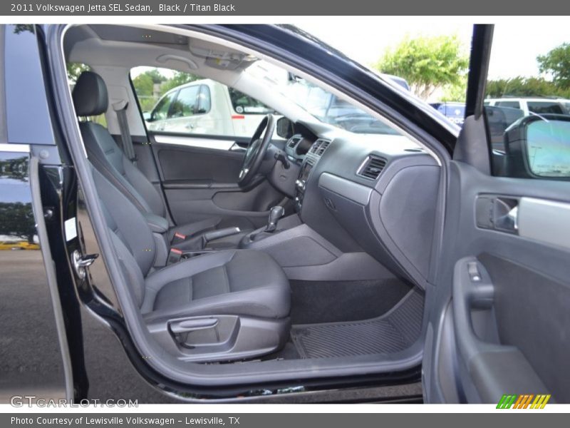 Black / Titan Black 2011 Volkswagen Jetta SEL Sedan