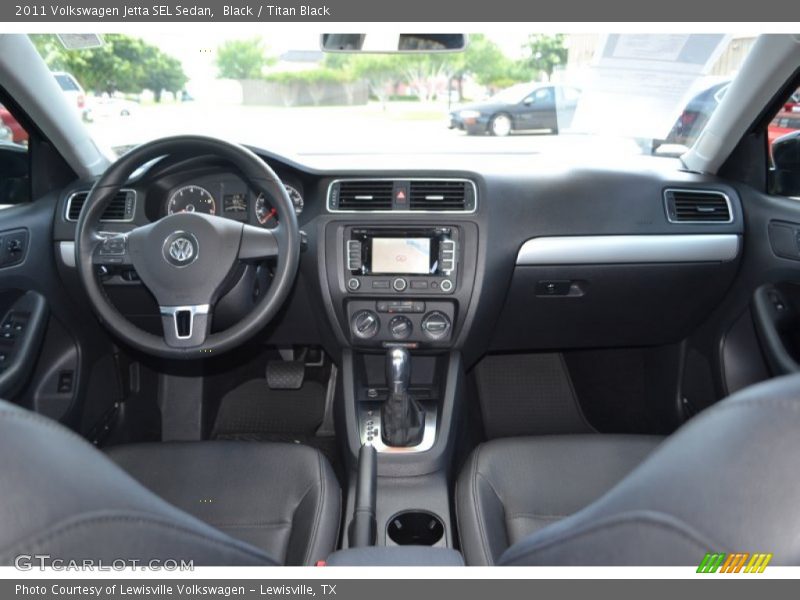 Black / Titan Black 2011 Volkswagen Jetta SEL Sedan