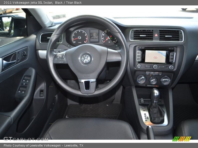 Black / Titan Black 2011 Volkswagen Jetta SEL Sedan