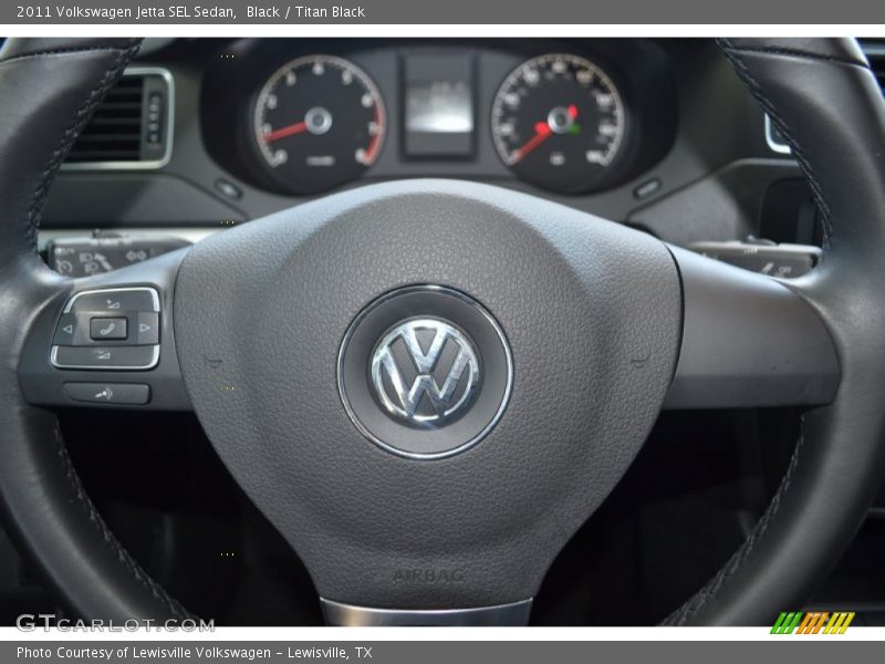 Black / Titan Black 2011 Volkswagen Jetta SEL Sedan