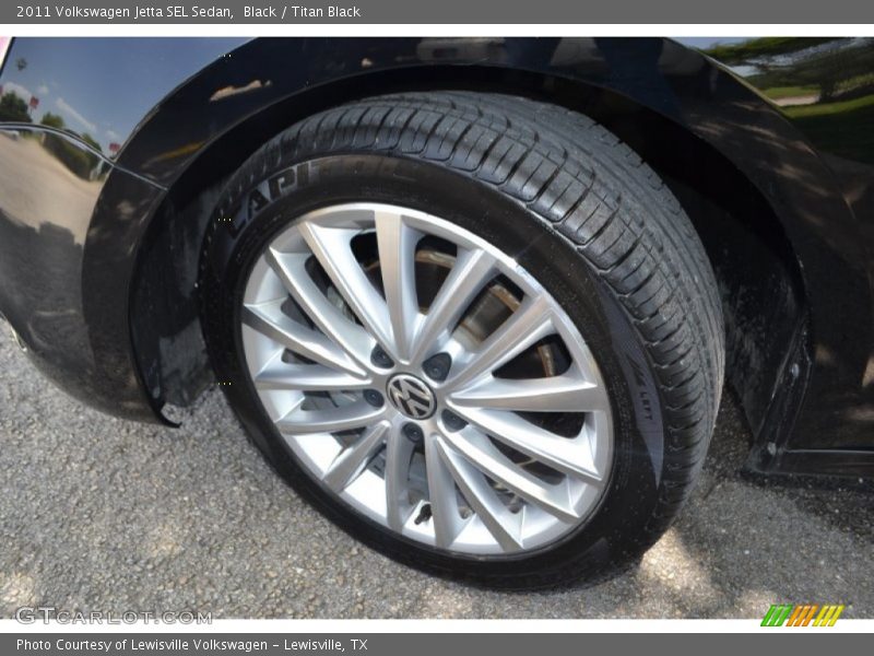 Black / Titan Black 2011 Volkswagen Jetta SEL Sedan
