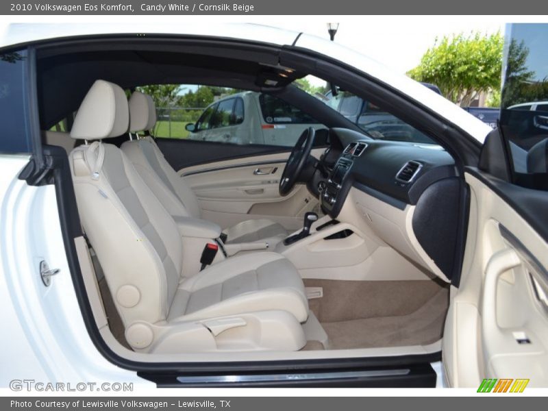 Candy White / Cornsilk Beige 2010 Volkswagen Eos Komfort