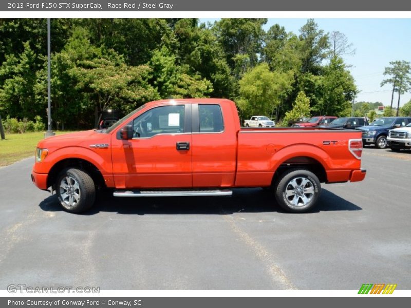  2013 F150 STX SuperCab Race Red