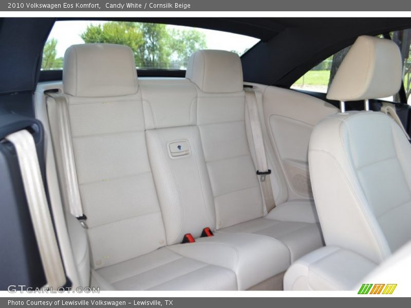 Candy White / Cornsilk Beige 2010 Volkswagen Eos Komfort