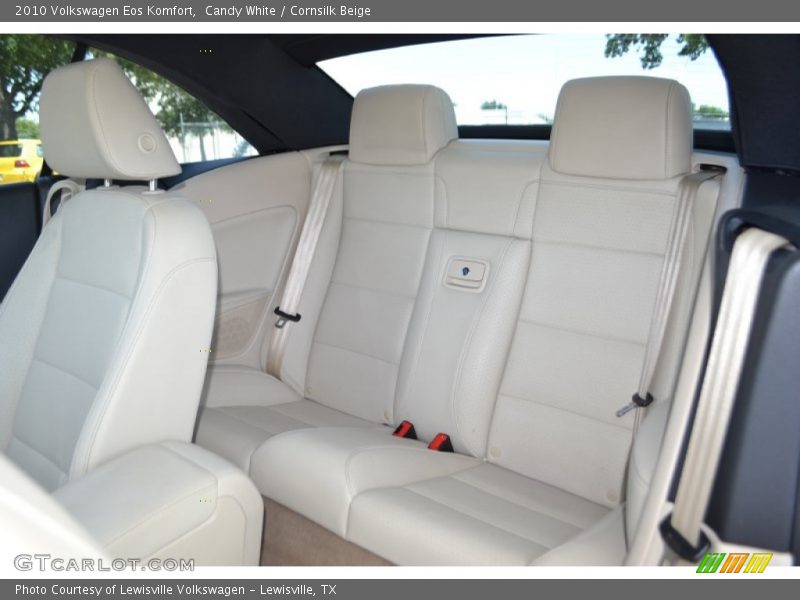 Candy White / Cornsilk Beige 2010 Volkswagen Eos Komfort