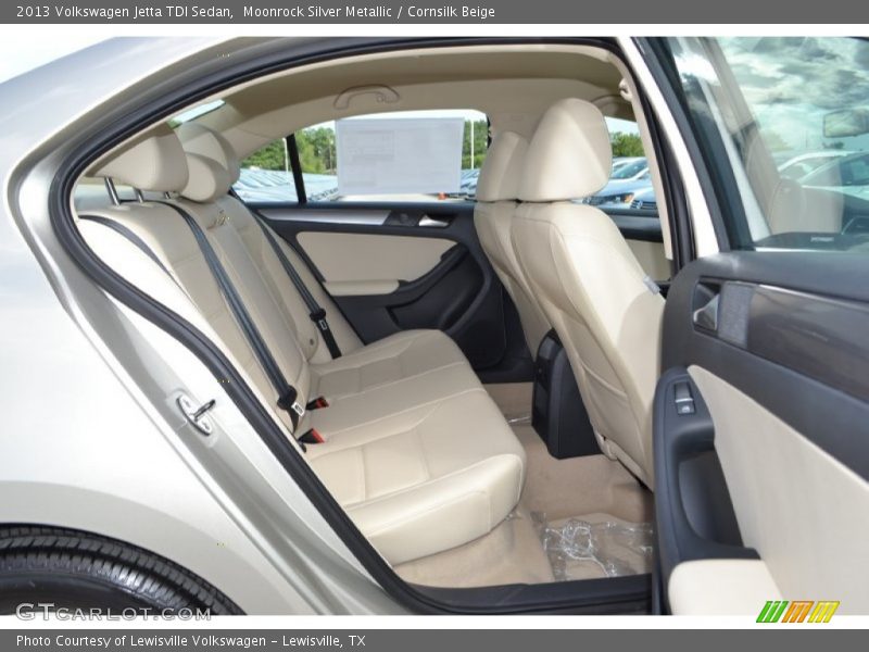 Moonrock Silver Metallic / Cornsilk Beige 2013 Volkswagen Jetta TDI Sedan