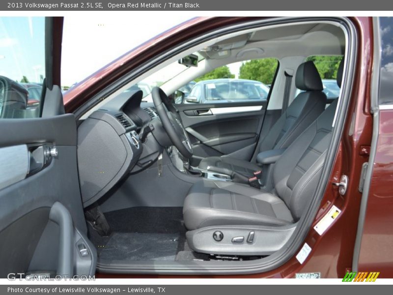 Opera Red Metallic / Titan Black 2013 Volkswagen Passat 2.5L SE