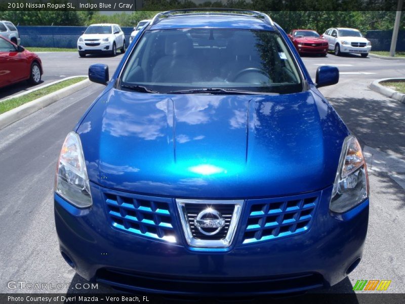 Indigo Blue / Gray 2010 Nissan Rogue SL