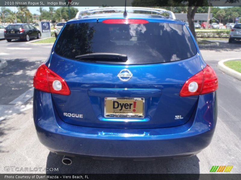 Indigo Blue / Gray 2010 Nissan Rogue SL